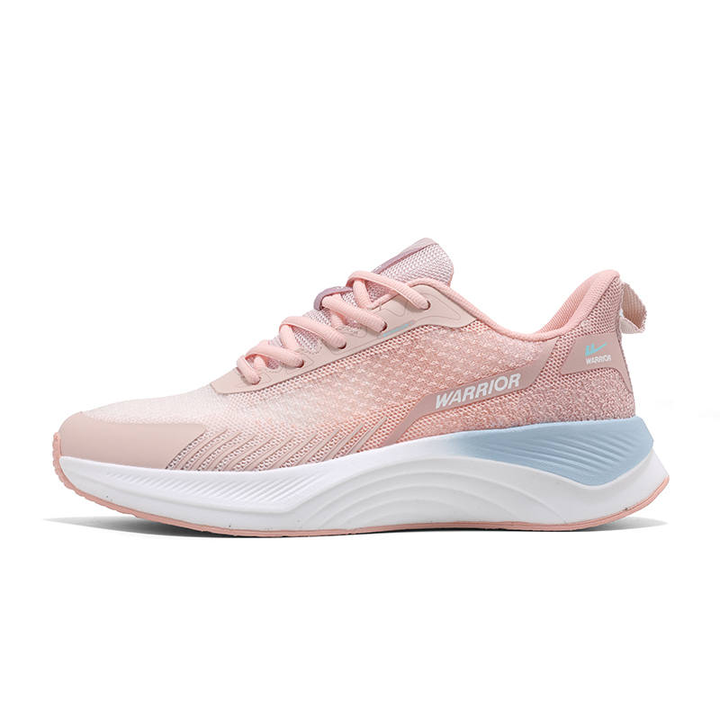 WARRIOR Running Shoes Women's Low Top Fresh Pink