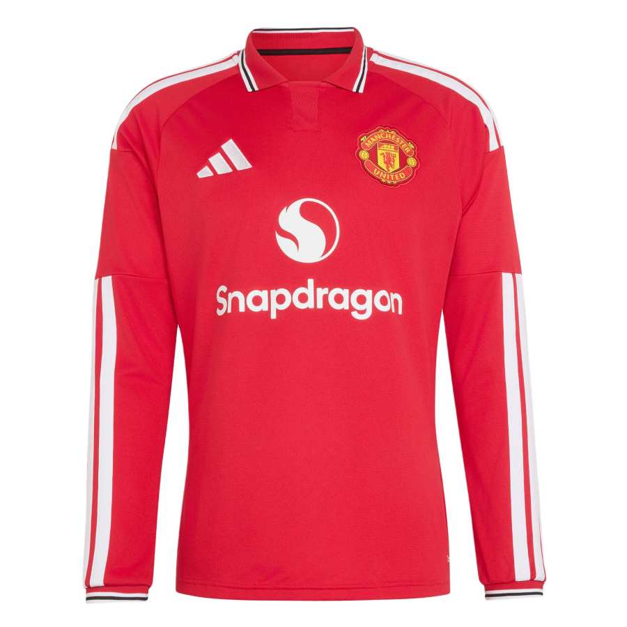 Adidas Adidas Manchester United Soccer Jerseys Men's Manchester United Red Polo Collar