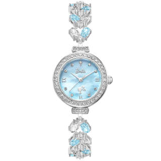 Barbie Dream Collection Quartz Movement Metal Strap Watch Women's Watch Pink Watch Dial