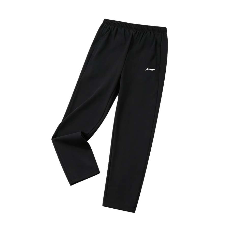 Li-Ning Li Ning Casual Pants Men's Black Moderate Straight Fit Pants