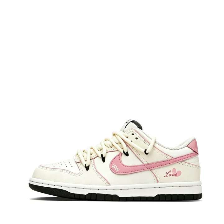 Nike Nike Dunk Skateboard Shoes Unisex Low Top Beige