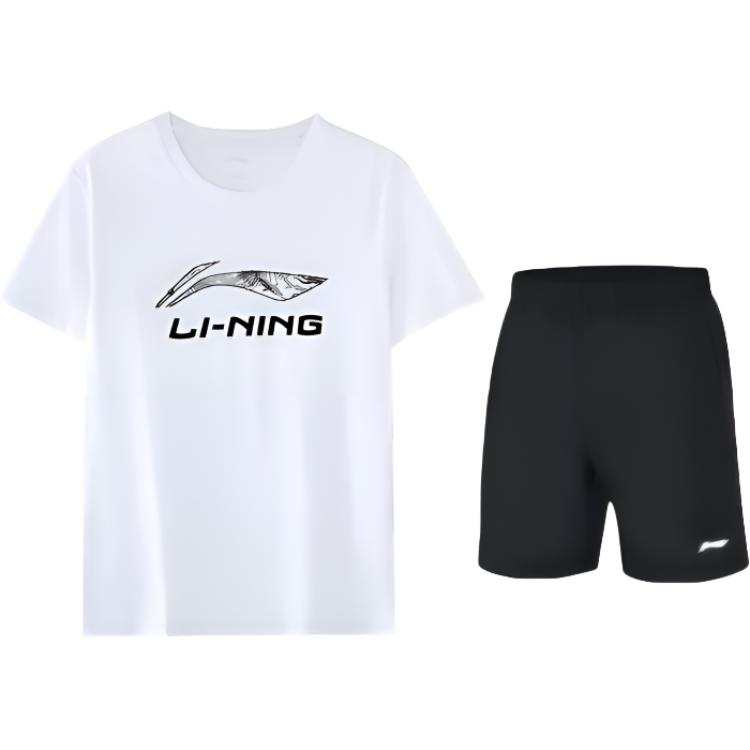 Li-Ning Li Ning Casual Sportswear Unisex Crew Neck Moderate
