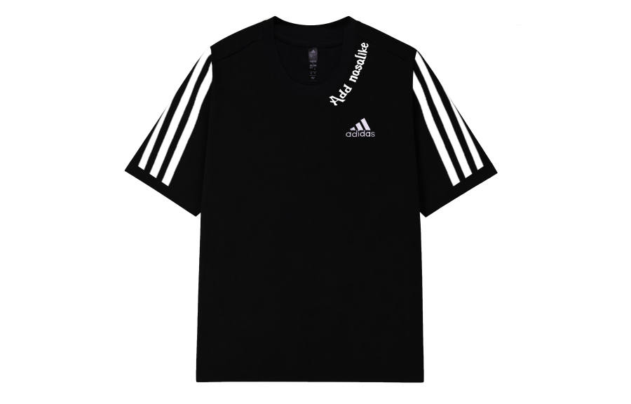 Adidas Adidas MUST HAVES T Shirts Unisex Black Crew Neck Moderate