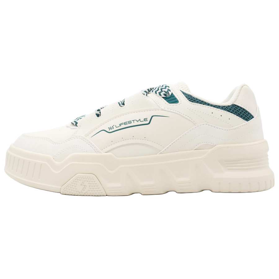 361° Low top Skateboard Shoes Men's Beige Green