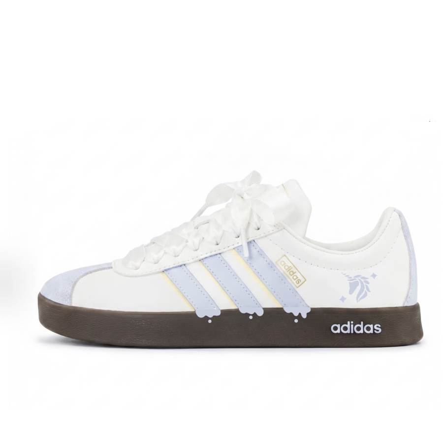 Adidas Adidas VL COURT 2.0 Unicorn, Premium Aesthetic, Girlish, Good Looking, Refreshing, Dopamine Dressing Synthetic Leather