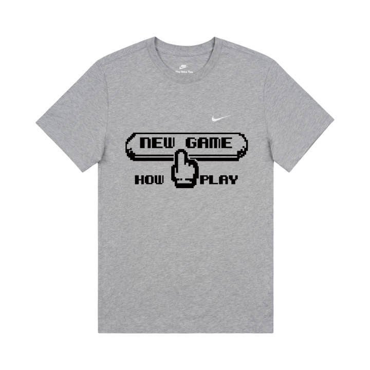 Nike Nike T Shirts Unisex Gray Crew Neck Moderate