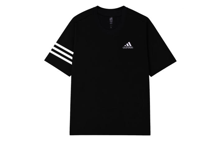Adidas Adidas MUST HAVES T Shirts Unisex Black Crew Neck Moderate