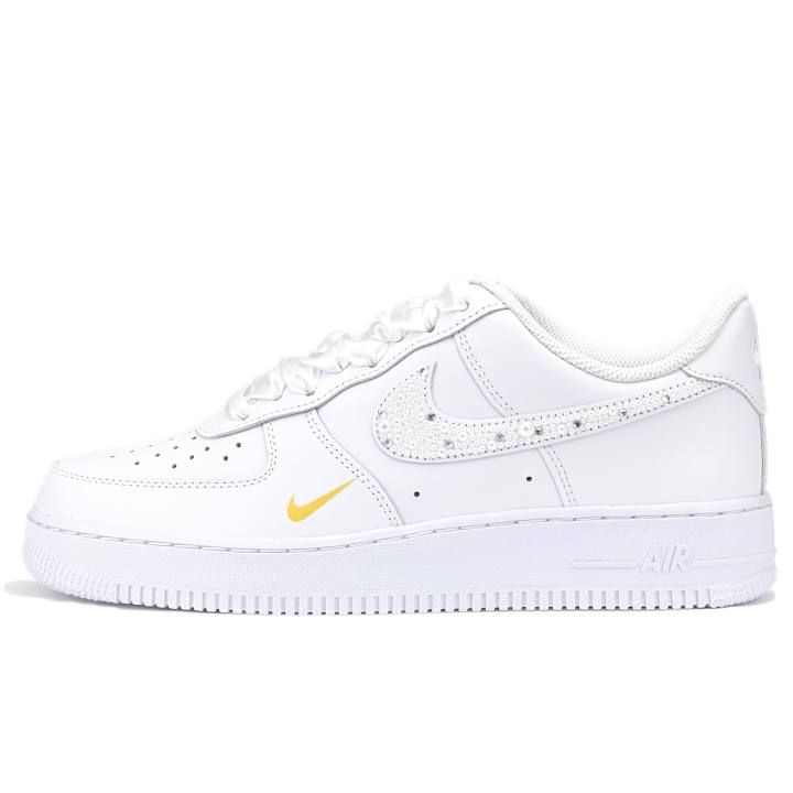 Nike Nike Air Force 1 Seeking Heart Mini Hooks Breathable Lightweight Height Increasing Low top Skateboard Shoes Unisex