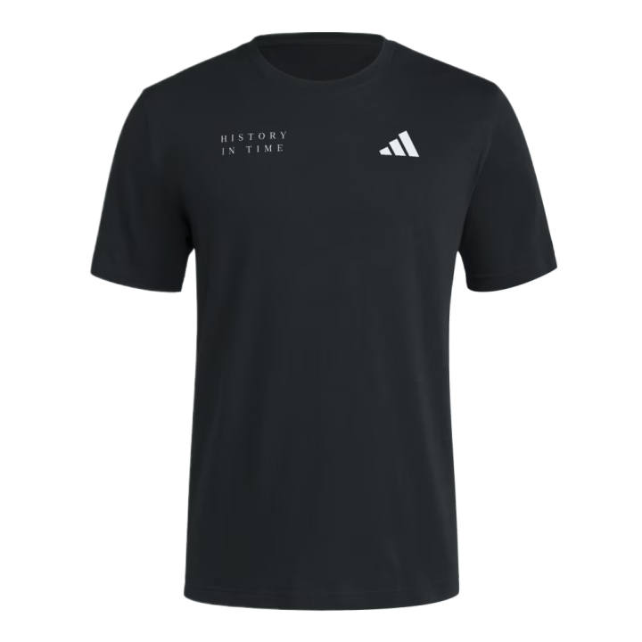 Adidas Adidas T Shirts Men's Black Crew Neck Moderate