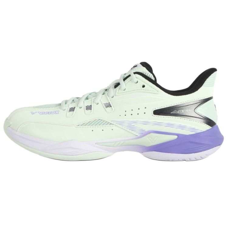 VICTOR No Special Function Low top Badminton Shoes Unisex Cyan Purple Black