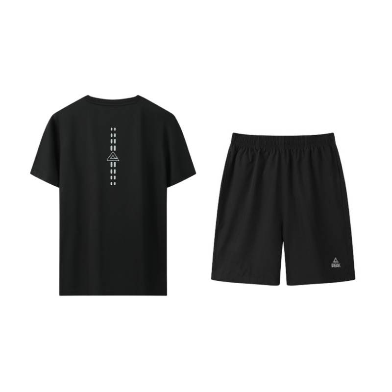 PEAK PEAK Fitness Sets Unisex Crew Neck Thin
