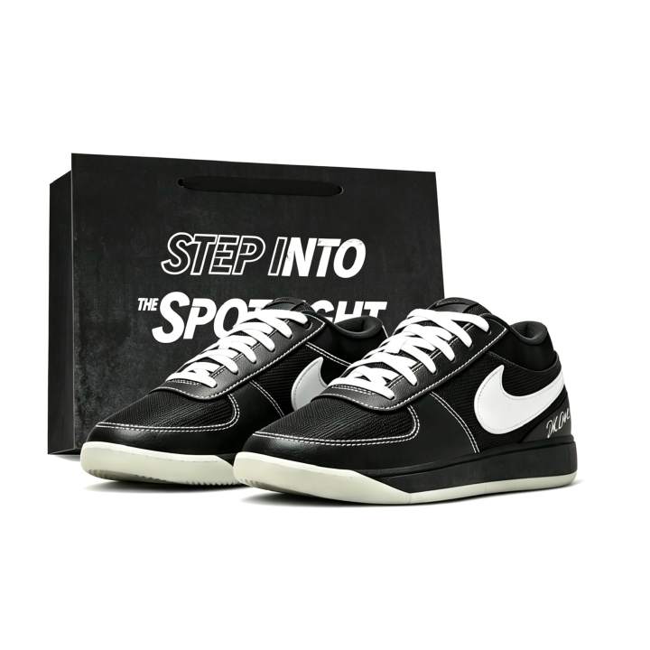Nike Nike Book 1 Basketball Shoes Unisex Low Top Black White