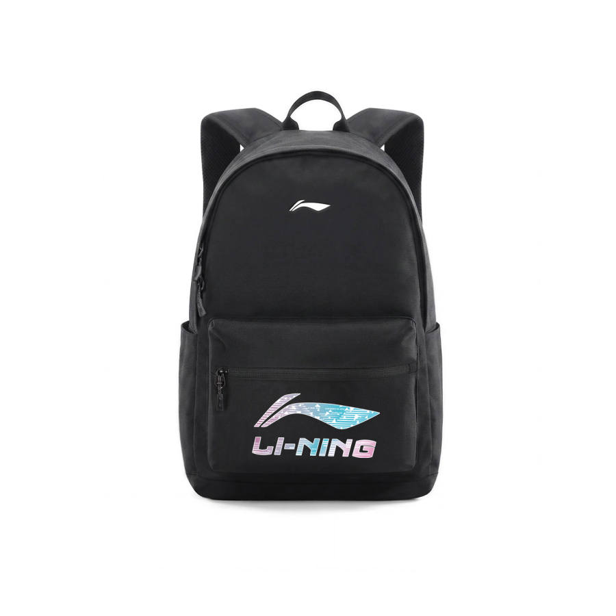 Li-Ning Li Ning Polyester Backpack Regular Unisex Black