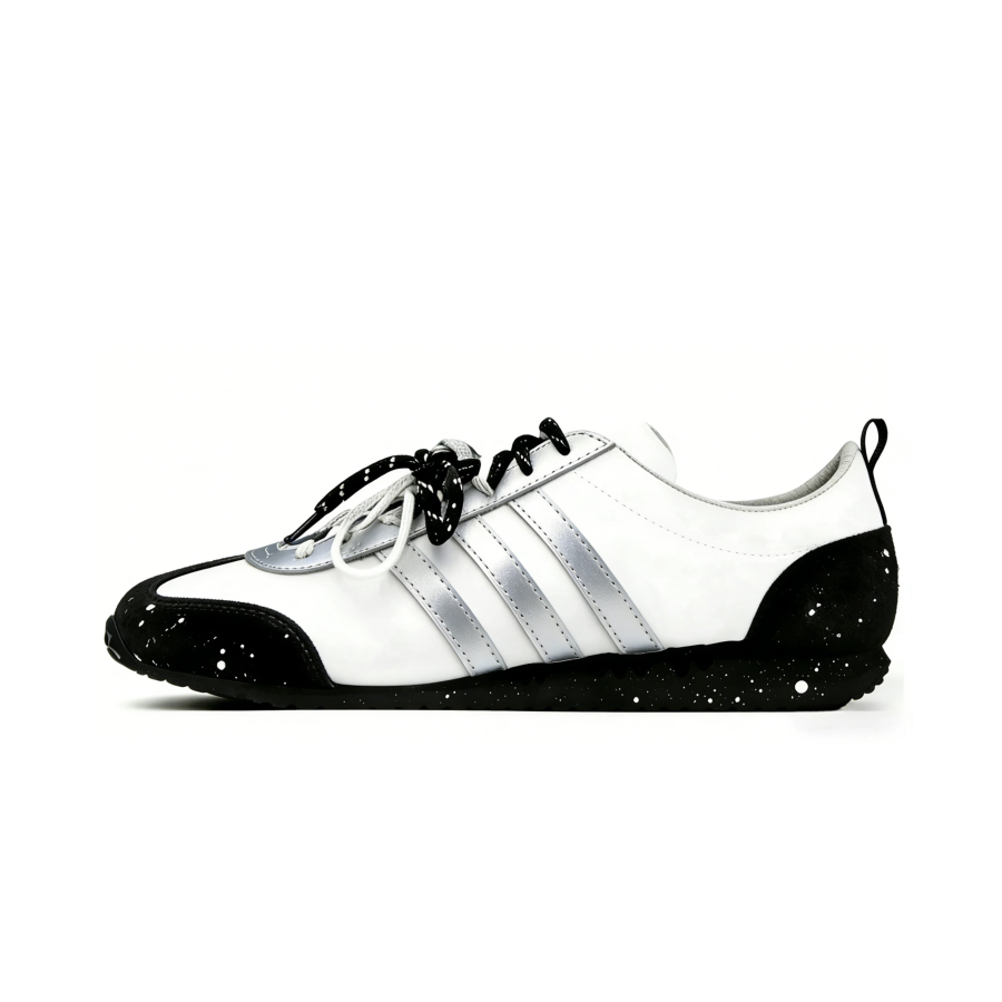 Adidas Adidas VS JOG 2.0 German Army Trainers Unisex Low Top Black