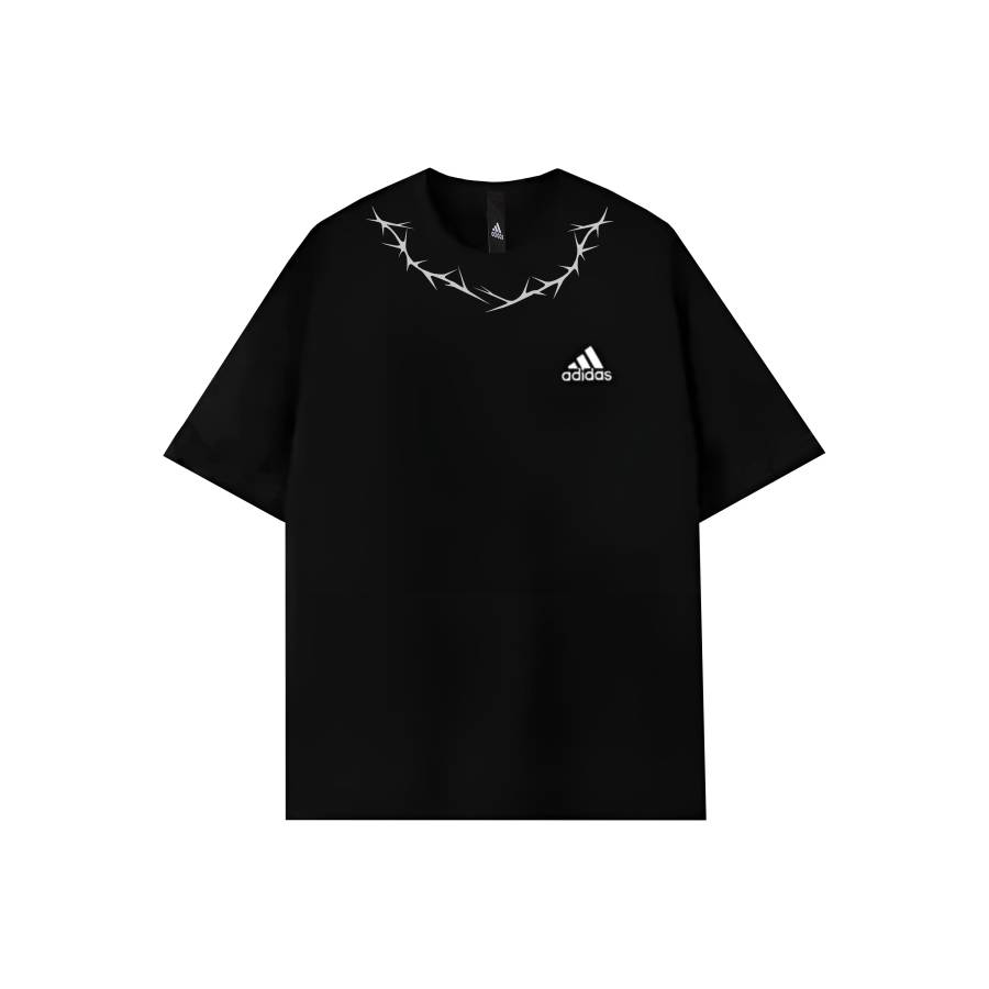 Adidas Adidas MUST HAVES T Shirts Unisex Black Thorn Crew Neck Moderate