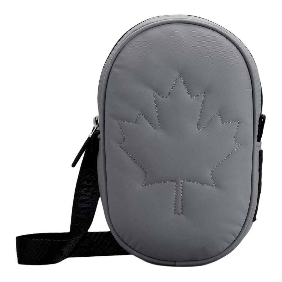 Lululemon Maple Leaf Stitch Crossbody Bags Unisex Gray