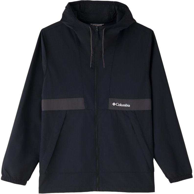 Columbia Jackets Unisex Black Crew Neck Moderate Straight Fit
