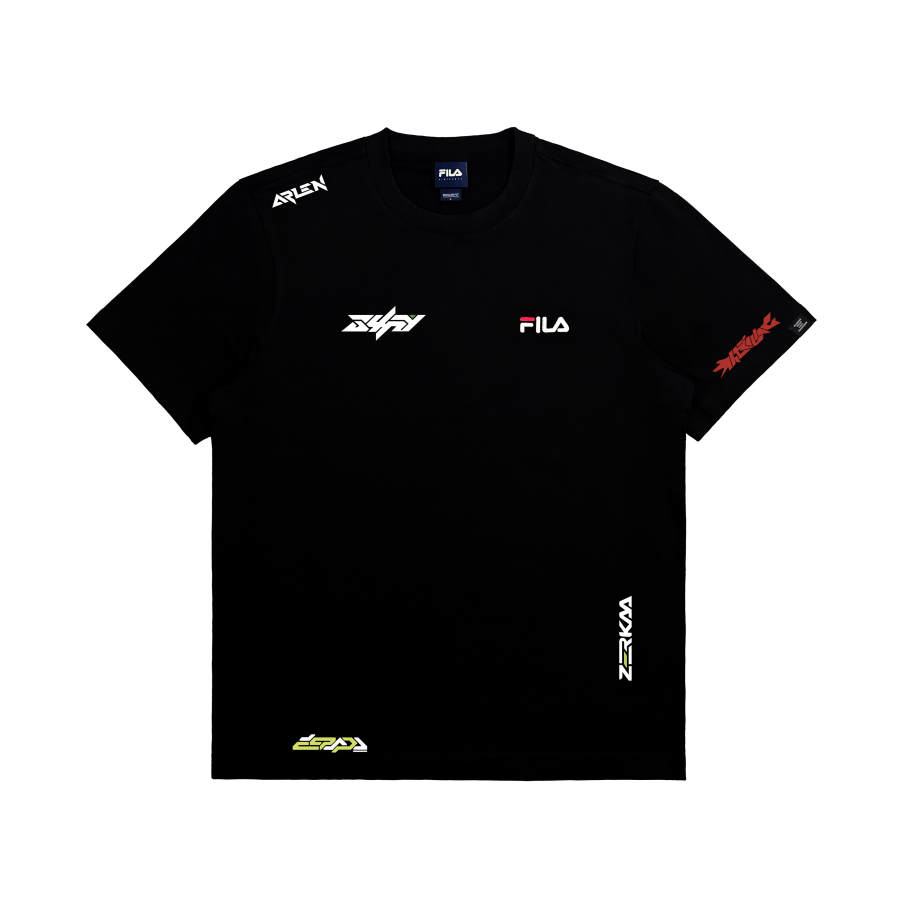 FILA T Shirts Unisex Competition Crew Neck Moderate