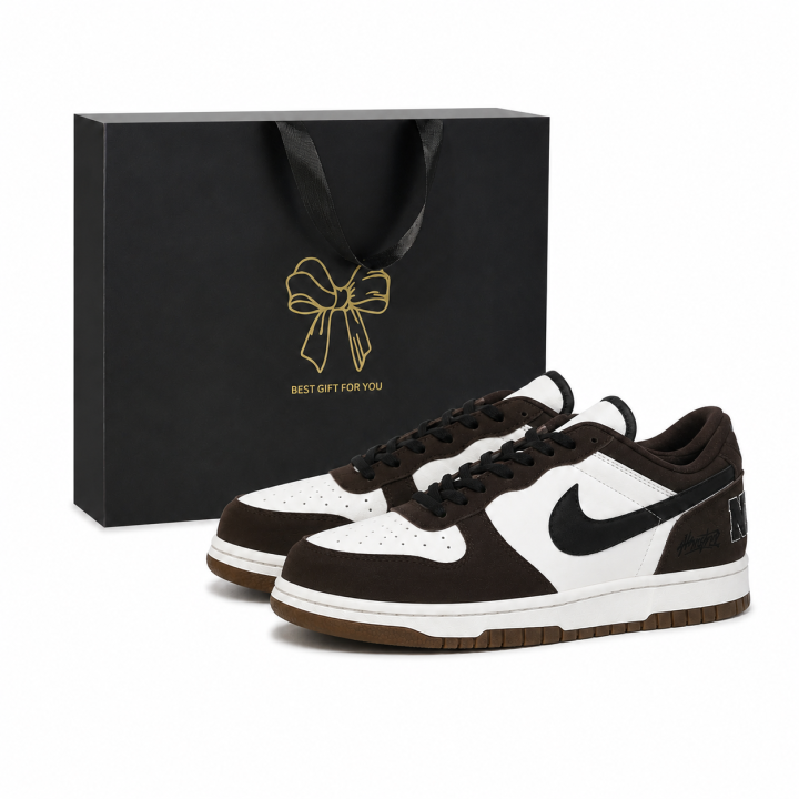 Nike Nike Big Skateboard Shoes Men's Low Top Black, Brown