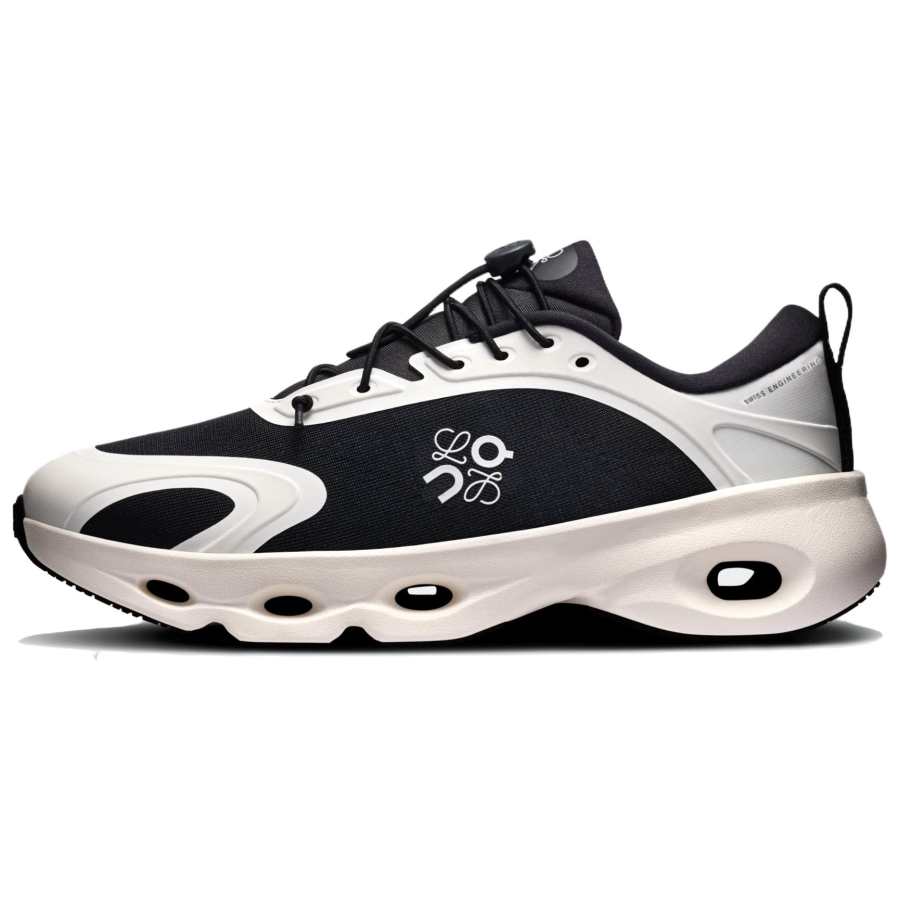 On LOEWE X On Cloudsolo Running Shoes Women's Black/White