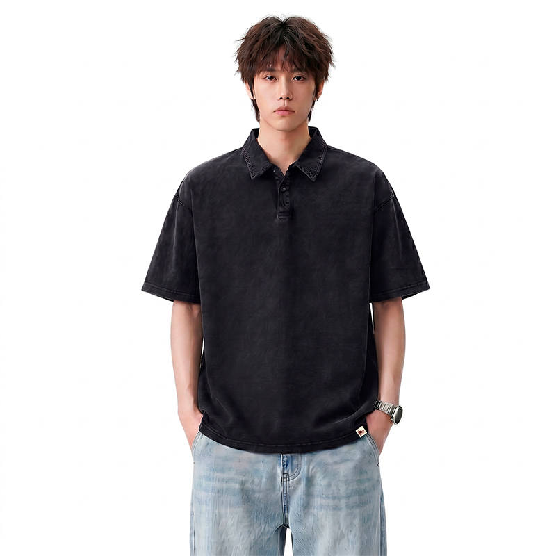 BALENO Polo Shirts Unisex Polo Collar Thin Straight Fit
