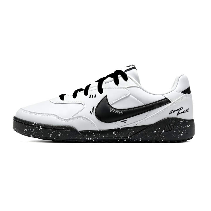 Nike Nike Terra Manta Ink Dots Slip Resistant, Abrasion Resistant, Height Increasing Low top Casual Shoes Unisex Black White