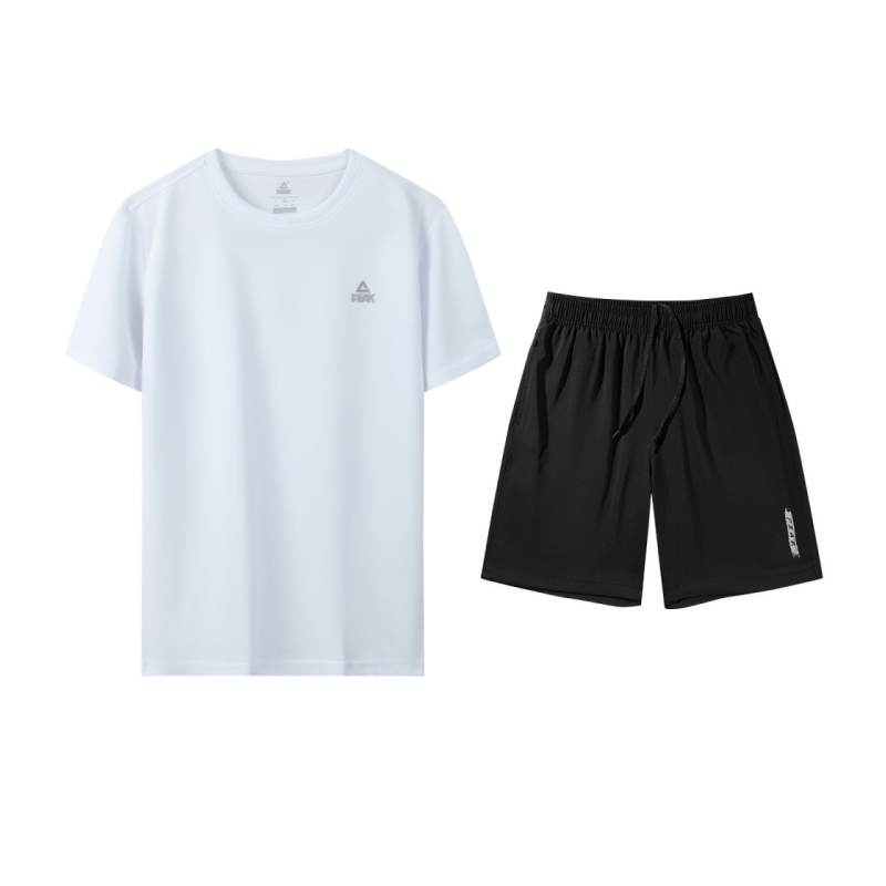 PEAK PEAK Fitness Sets Unisex Crew Neck Thin