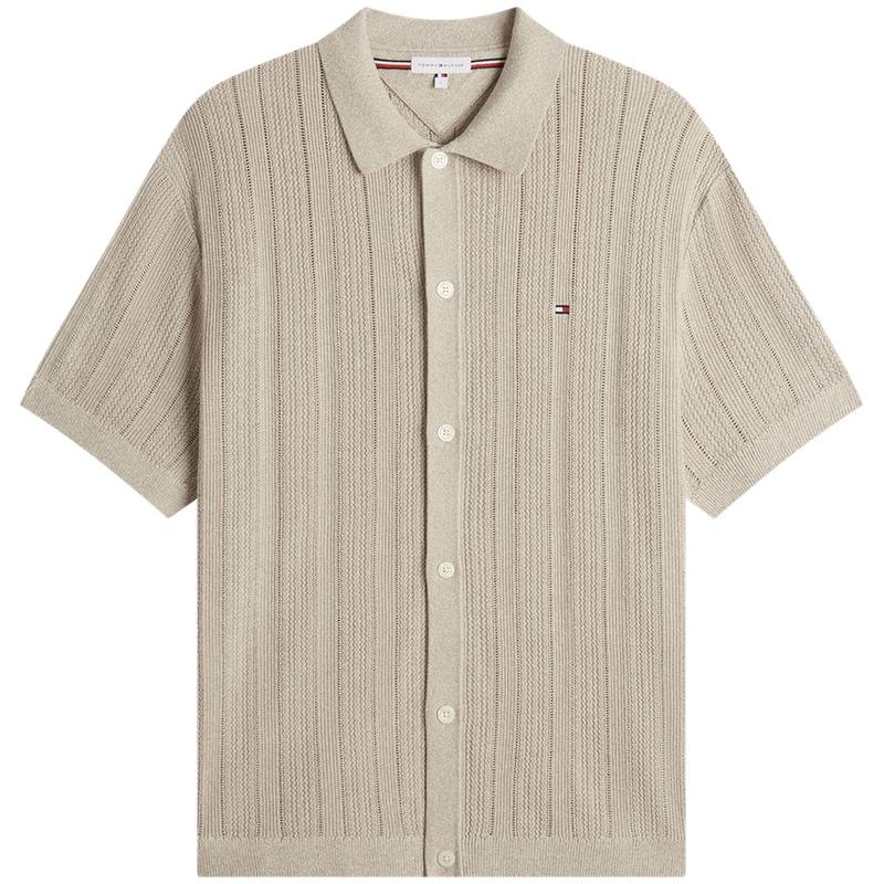 Tommy Hilfiger Knitwear Men's Lapel Moderate