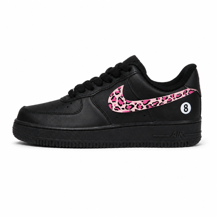 Nike Nike Air Force 1 Skateboard Shoes Women's Low Top Black Pink