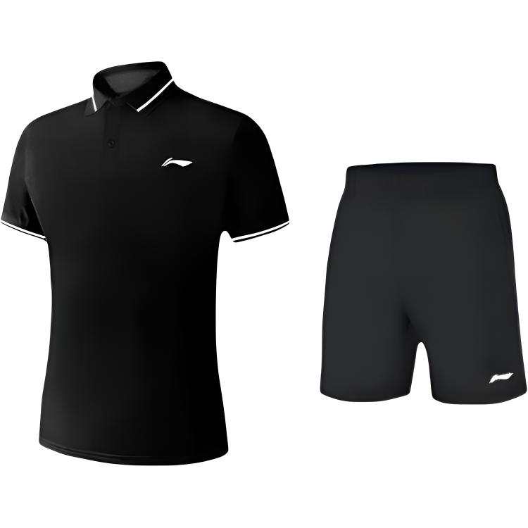 Li-Ning Li Ning Casual Sportswear Unisex Polo Collar Moderate