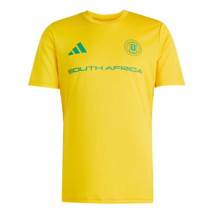 Adidas Adidas Soccer Jerseys Men's Yellow Crew Neck Moderate