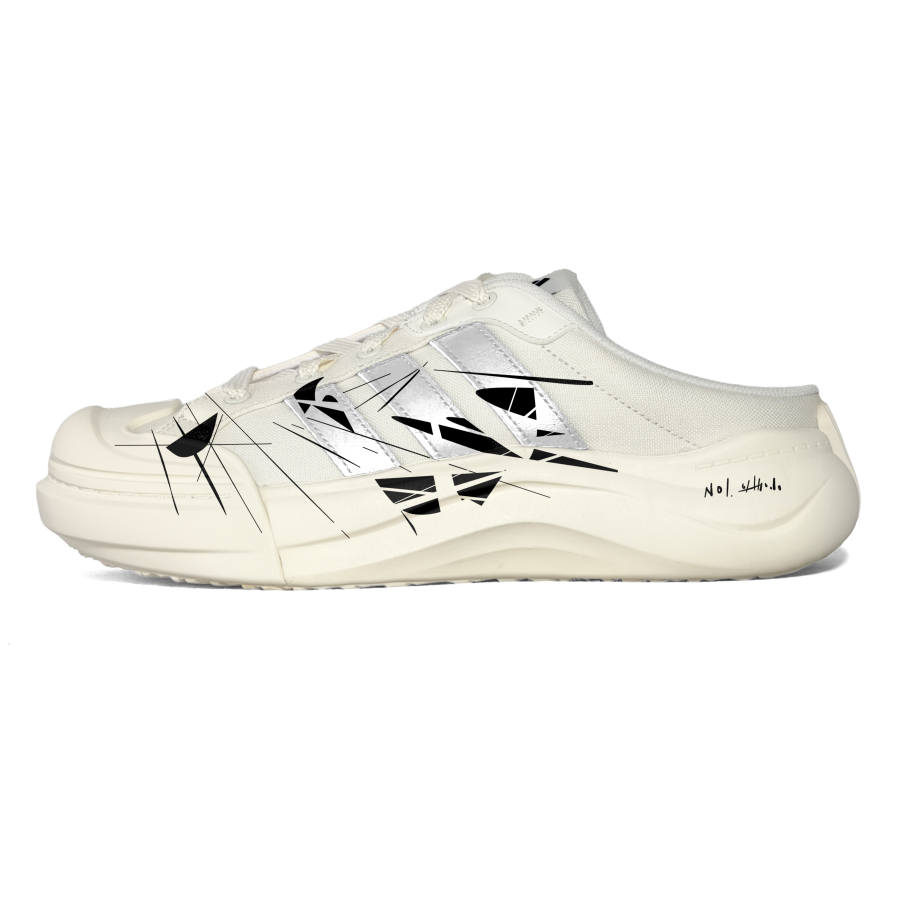 Adidas Adidas MAXXCOURT Casual Shoes Unisex Low Top Bright White/Black/Jade White
