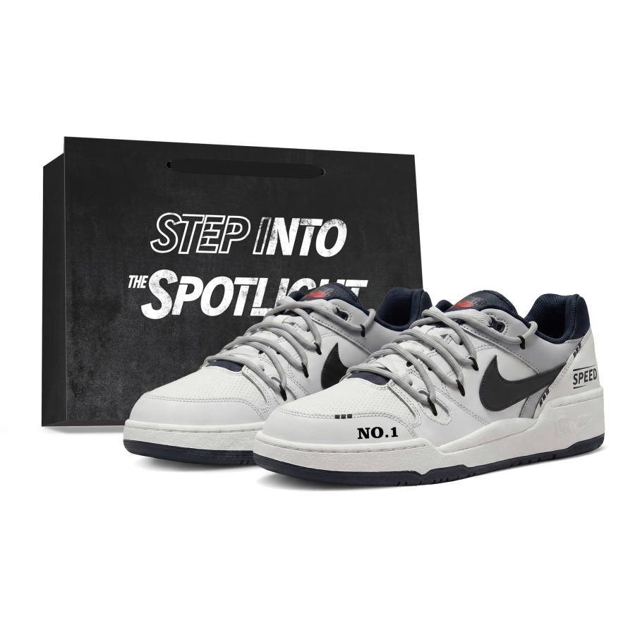 Nike Nike Full Force Synthetic Leather Cushioning Abrasion Resistant Height Increasing Low top Skateboard Shoes Unisex