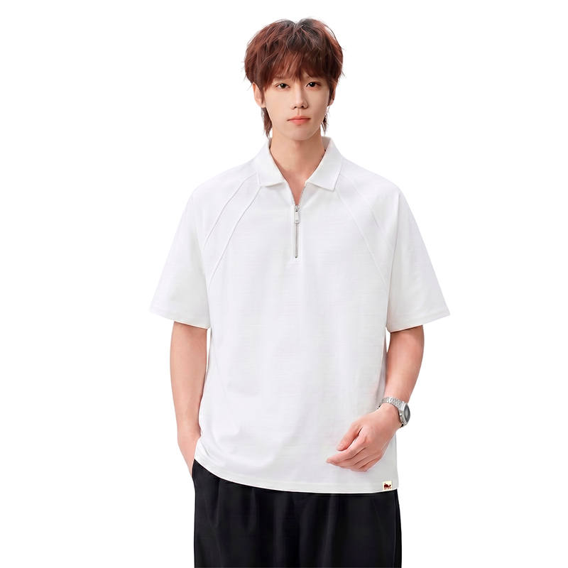 BALENO Polo Shirts Unisex Polo Collar Thin Straight Fit