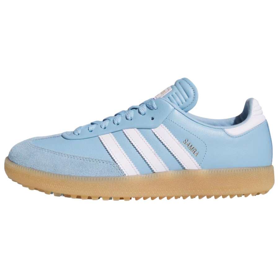 Adidas Originals Samba Golf Shoes Unisex Clear Blue