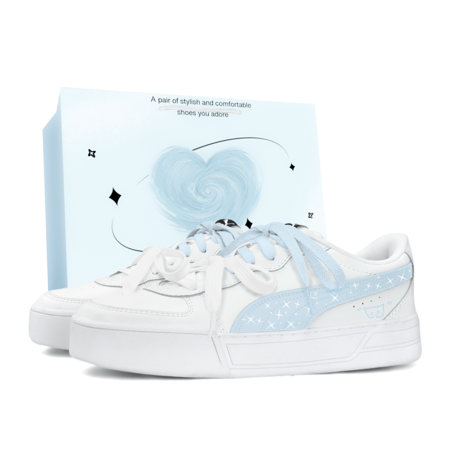 PUMA Skye Skateboard Shoes Women's Low Top White