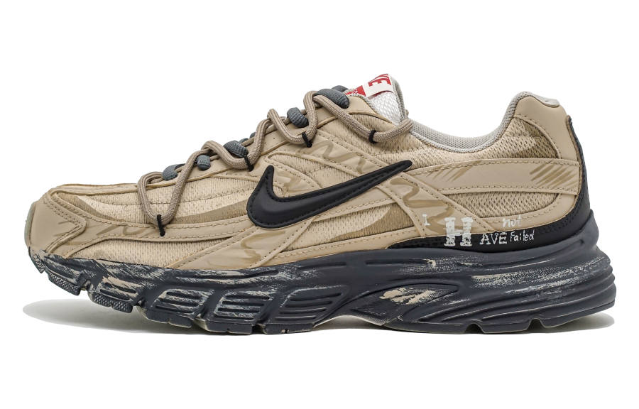 Nike Nike Initiator Abrasion Resistant Low top Running Shoes Unisex Khaki