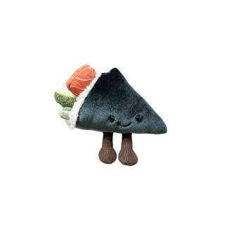 JELLYCAT Interesting Food Glutinous Rice Candy Roll Sushi Dolls Plush Doll 13cm Tall