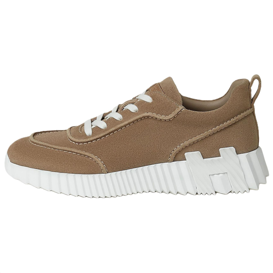 HERMES HERMES Casual Shoes Men's Low Top Beige