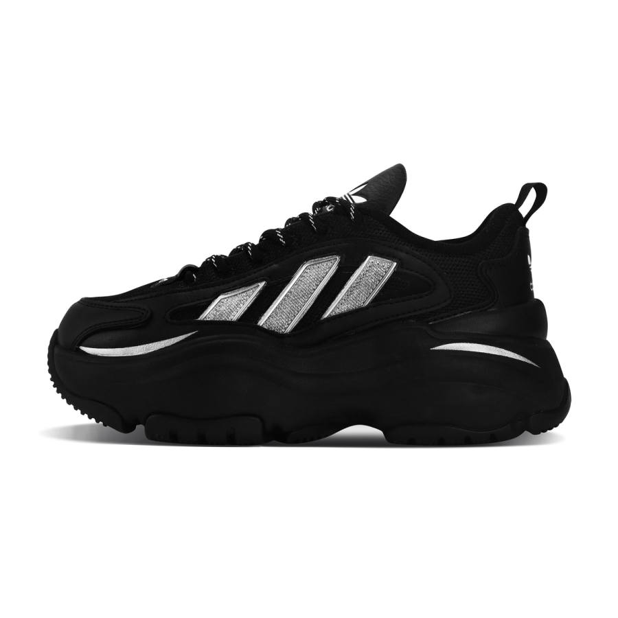 Adidas Originals OZGAIA Chunky Sneakers Women's Low Top Black/Silver