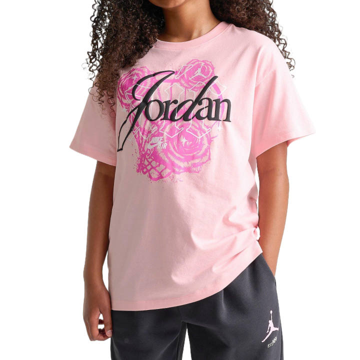 Jordan Jordan Kids T Shirts Crew Neck Moderate