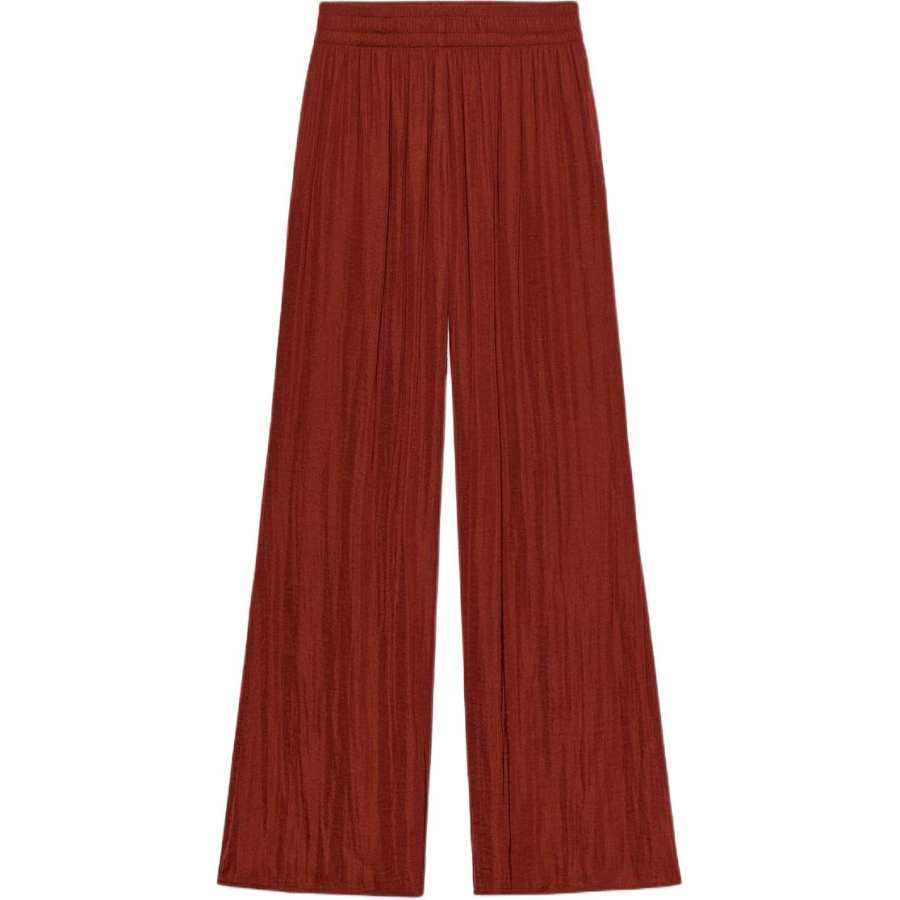 ZARA Casual Pants Women's Earth Tone Moderate Wide Leg Pants