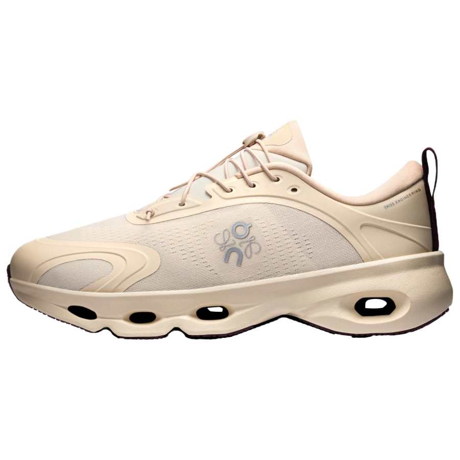 On LOEWE X On Cloudsolo Running Shoes Women's Light Beige