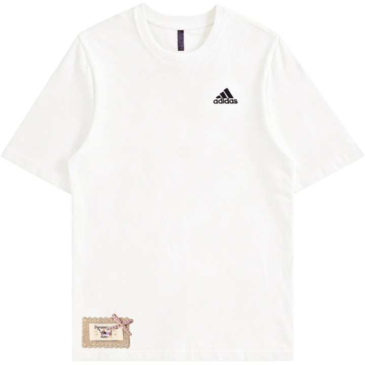 Adidas Adidas MUST HAVES T Shirts Unisex White Crew Neck Thin