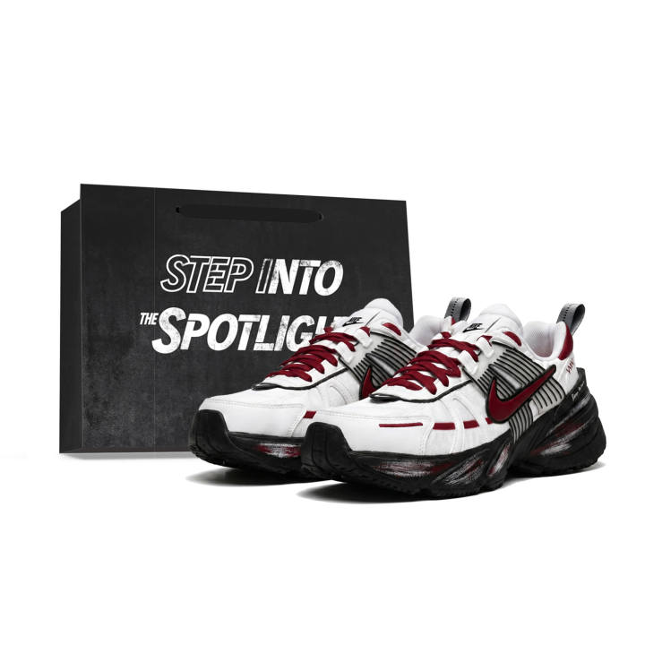 Nike Nike V2K Run Running Shoes Women's Low Top White, Black, Red