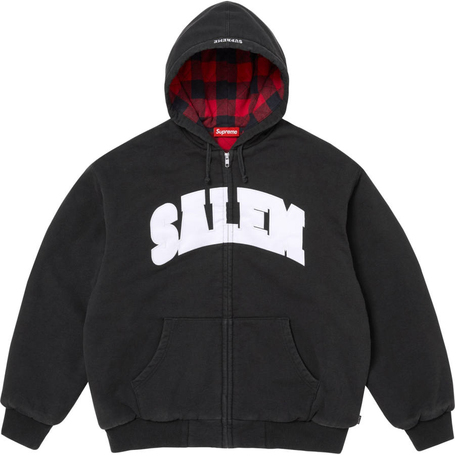 Supreme Supreme x SALEM SS26 WEEK12 Zip Up Hooded Sweatshirt Unisex