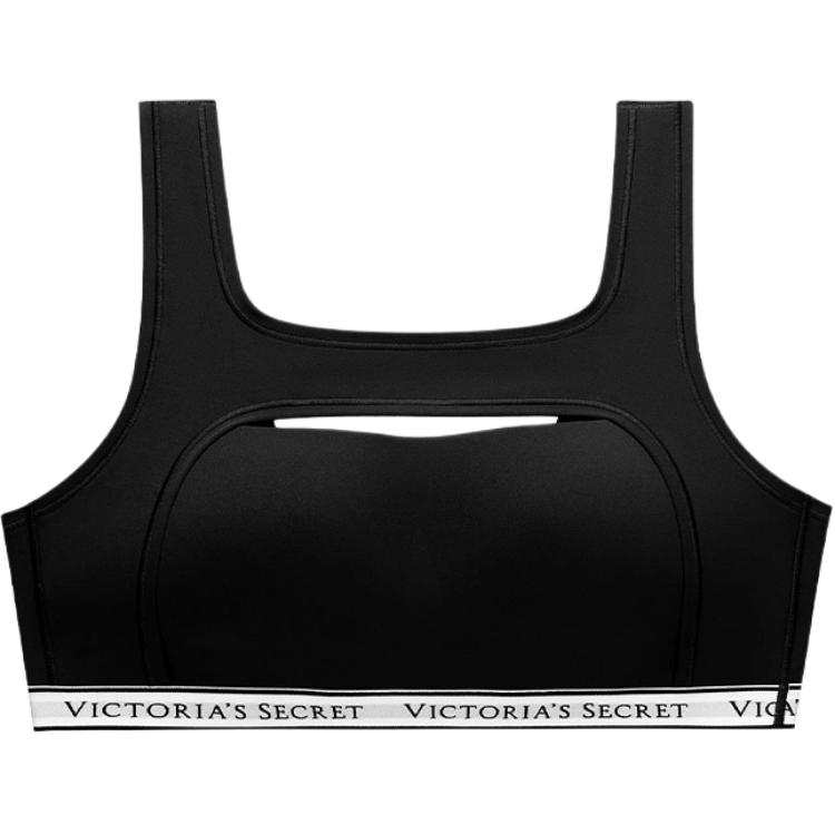 Victoria's Secret Sports Underwear Women's Black Moderate