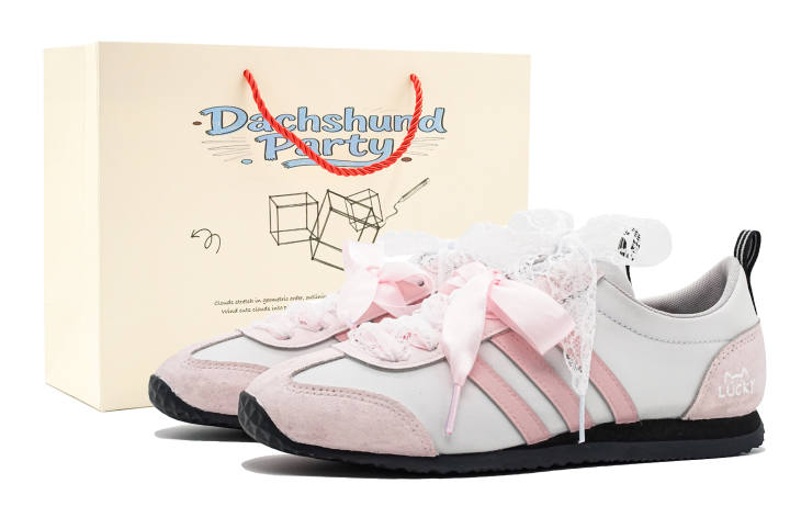 Adidas Adidas VS JOG 2.0 Fermented Sweetheart Low top German Army Trainers Women's Pink