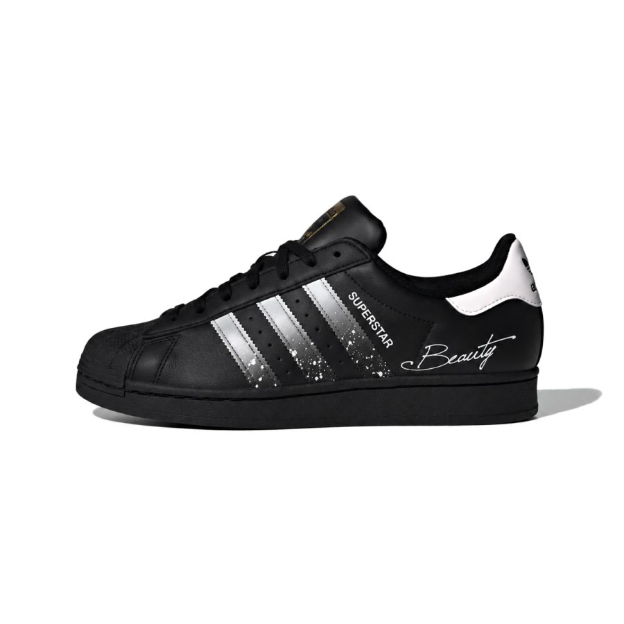 Adidas Originals SUPERSTAR Skateboard Shoes Unisex Low Top Black