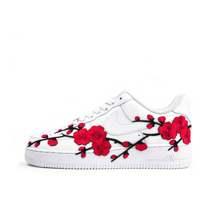 Nike Nike Air Force 1 Cushioning Breathable Support Low top Skateboard Shoes Men's White